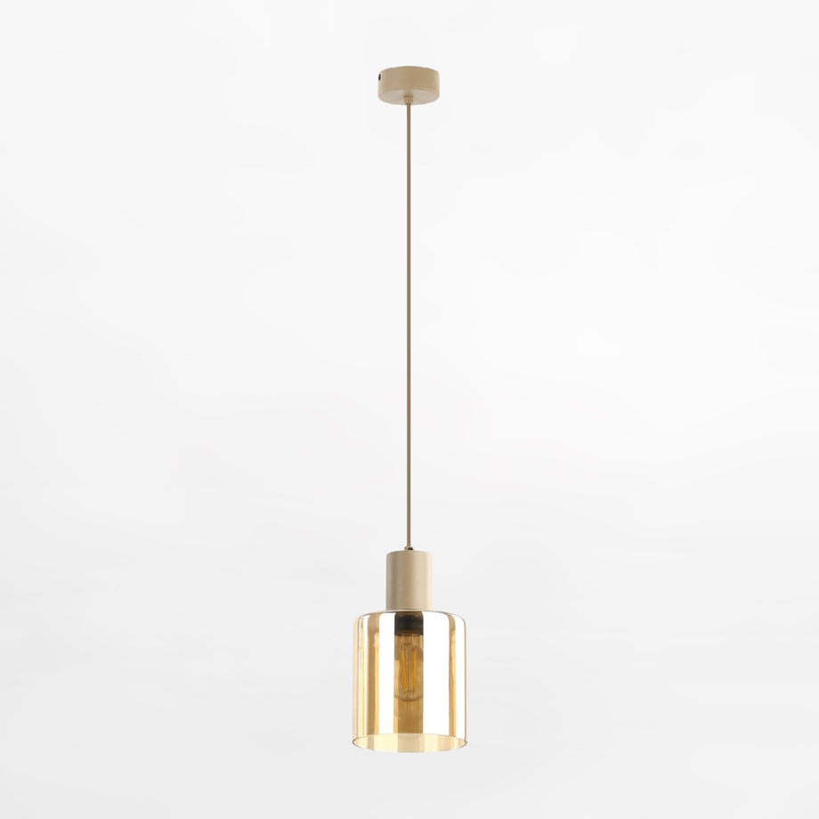 Lampa wisząca jasnobrązowa SIERRA SABBIA - 1