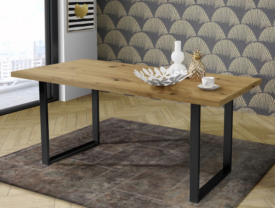 Blat stołu 160 MODUL dąb artisan - 1