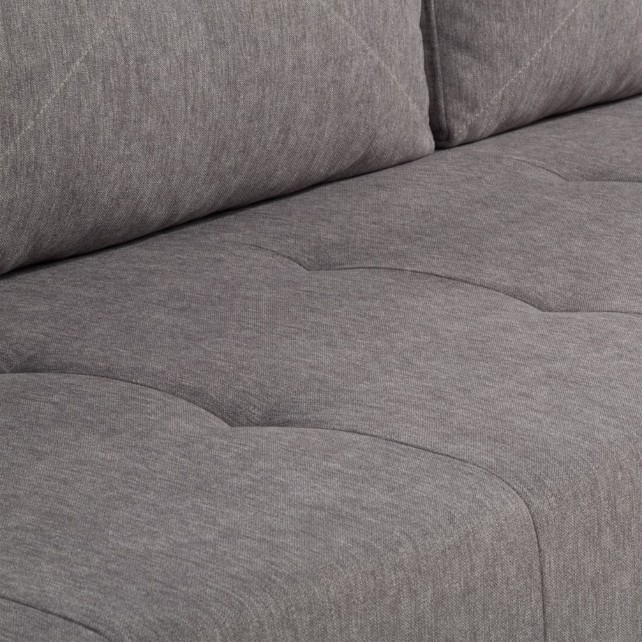 Sofa rozkładana szara ALBERTA - 7