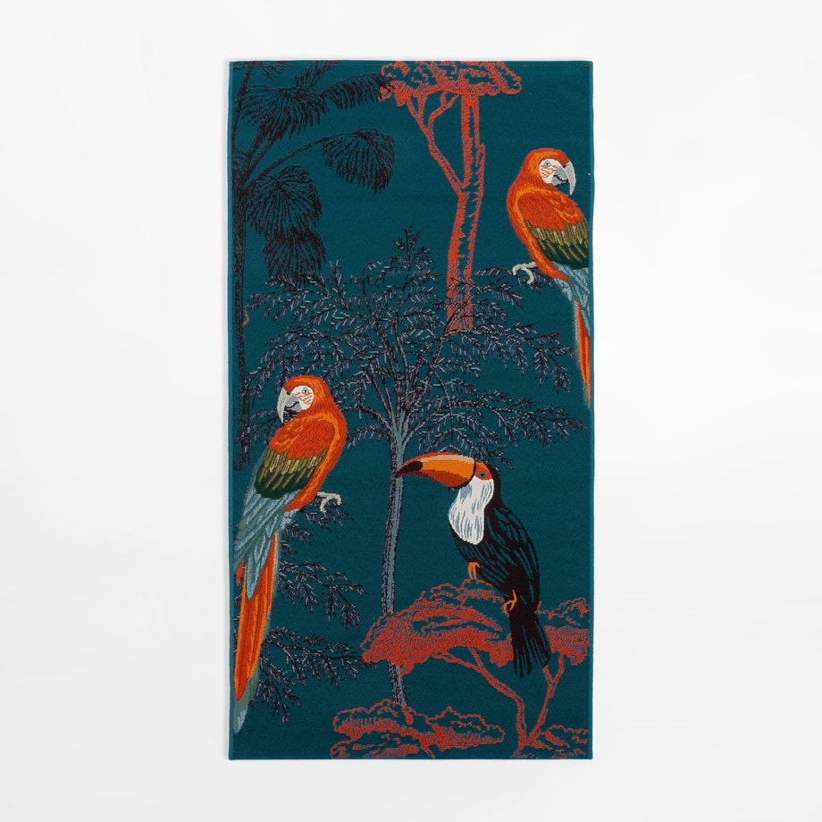 Dywan z papugami JUNGLE, 80x160 cm - 1