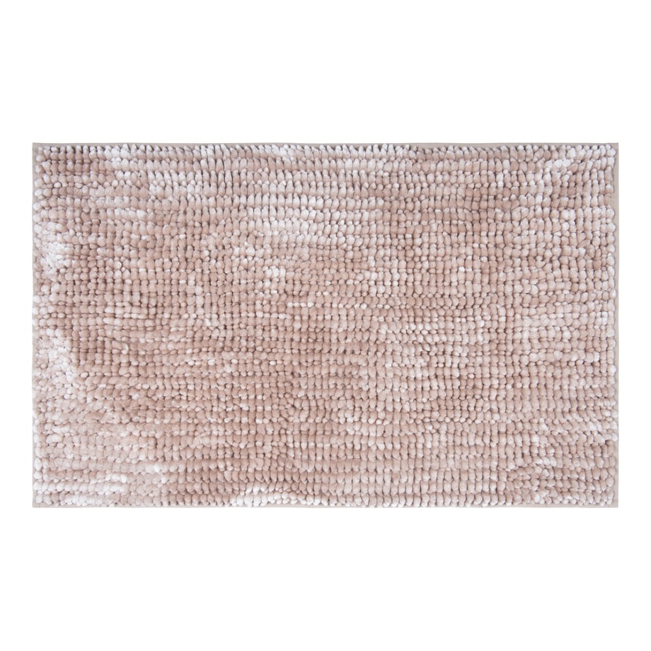 Dywanik łazienkowy beżowy CHENILLE 40x60 cm - 1