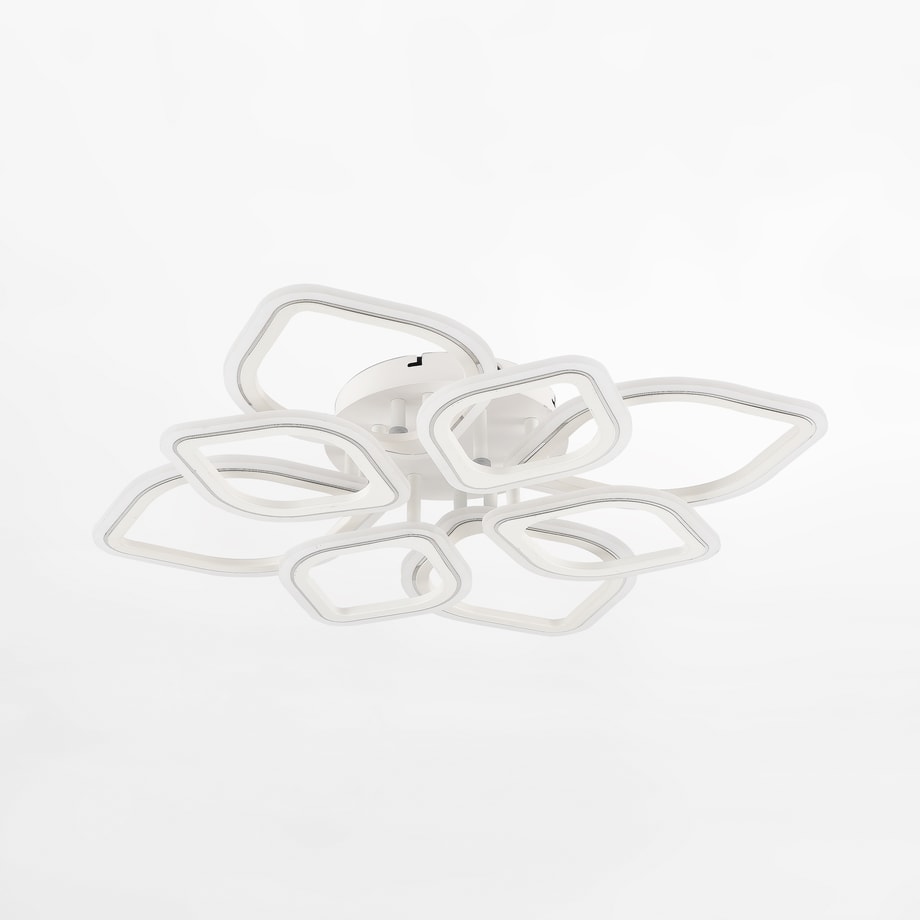 Lampa sufitowa LED 75W biała chrom ILLUMIA - 1