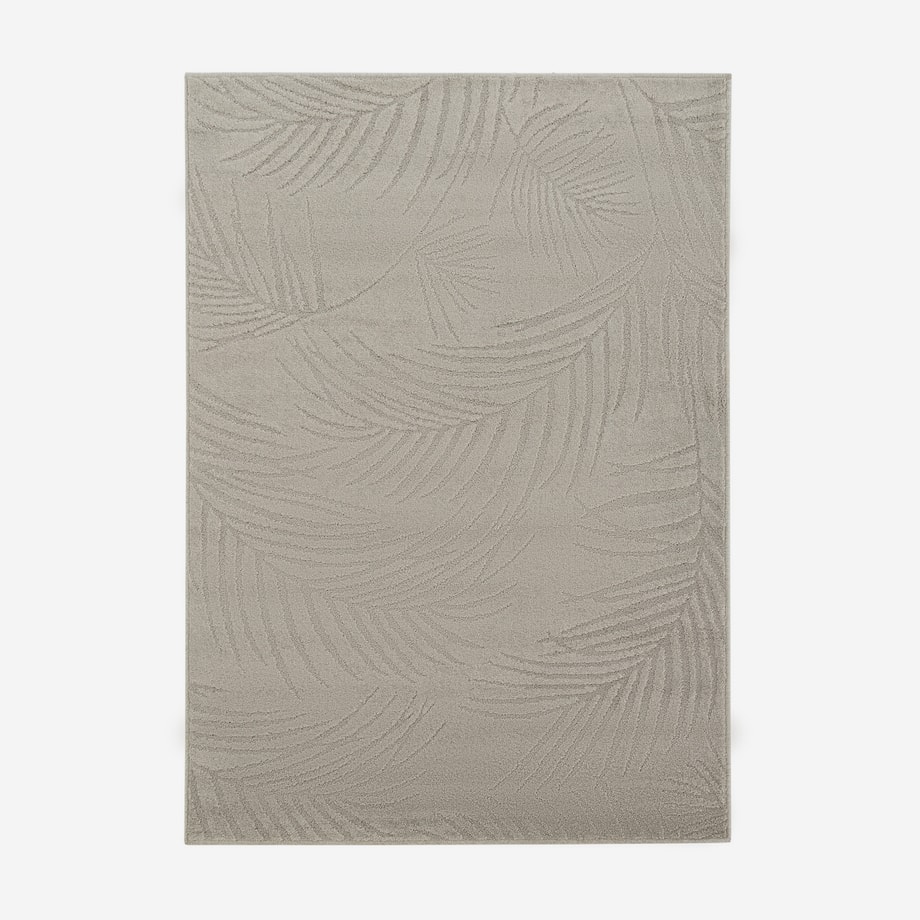 Dywan w liście SIERRA, szary, 160x230 cm - 1