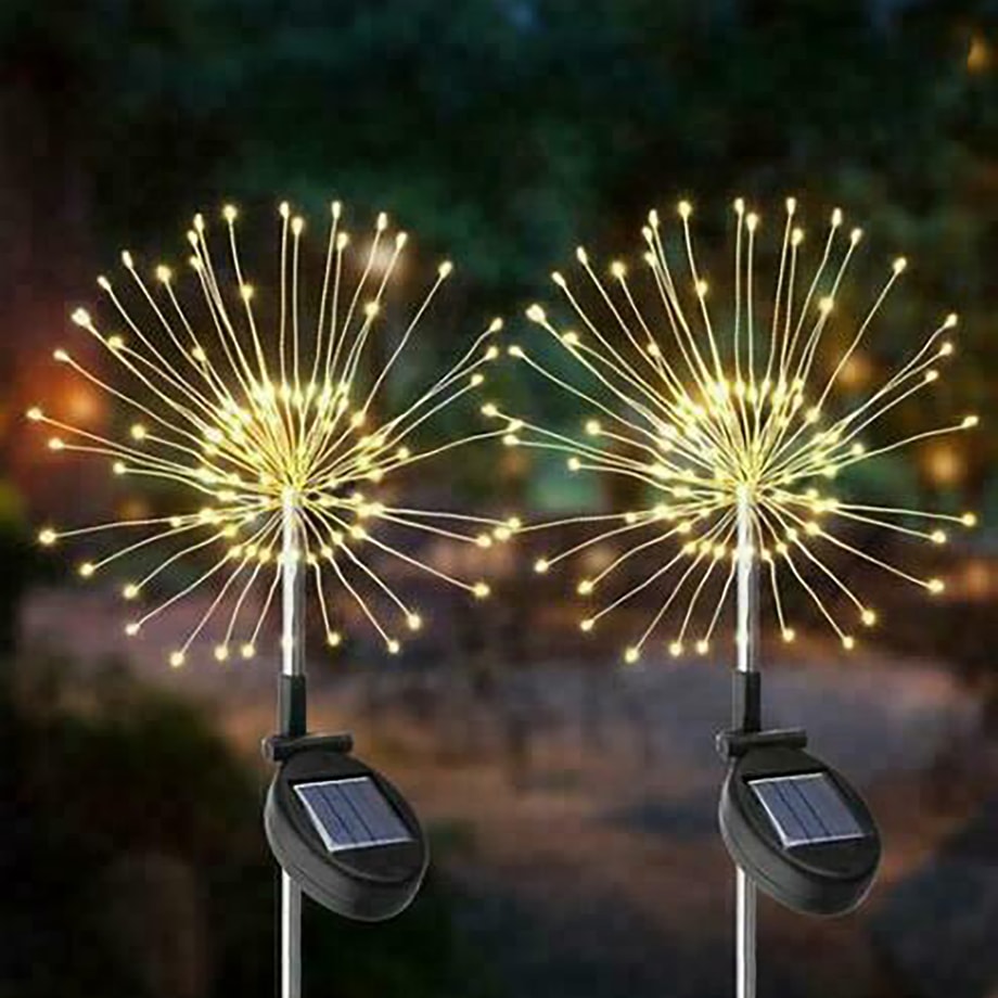 Dekoracja zewnętrzna solarna LED IP44 90 cm - 1