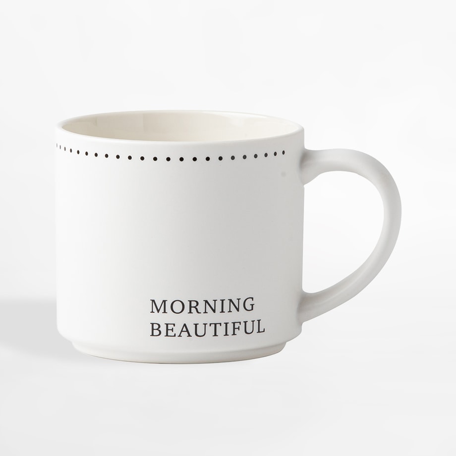 Kubek porcelanowy biały 490 ml - 1