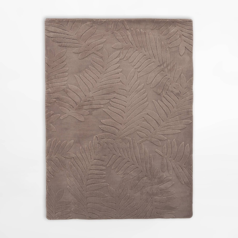 Dywan w liście EMMA  3D brązowy, 120x160 cm - 1