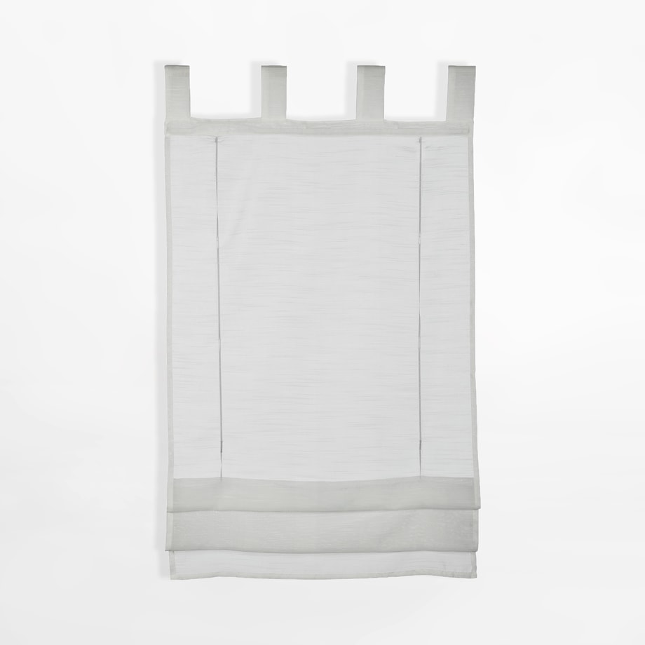 Roleta rzymska biała WOAL 60x140 cm - 1
