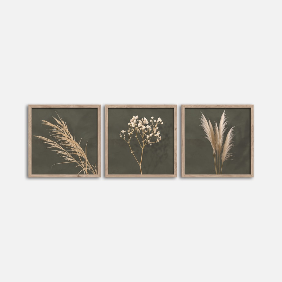 Obrazy na ścianę WALL PAMPAS 30x30 cm - 1