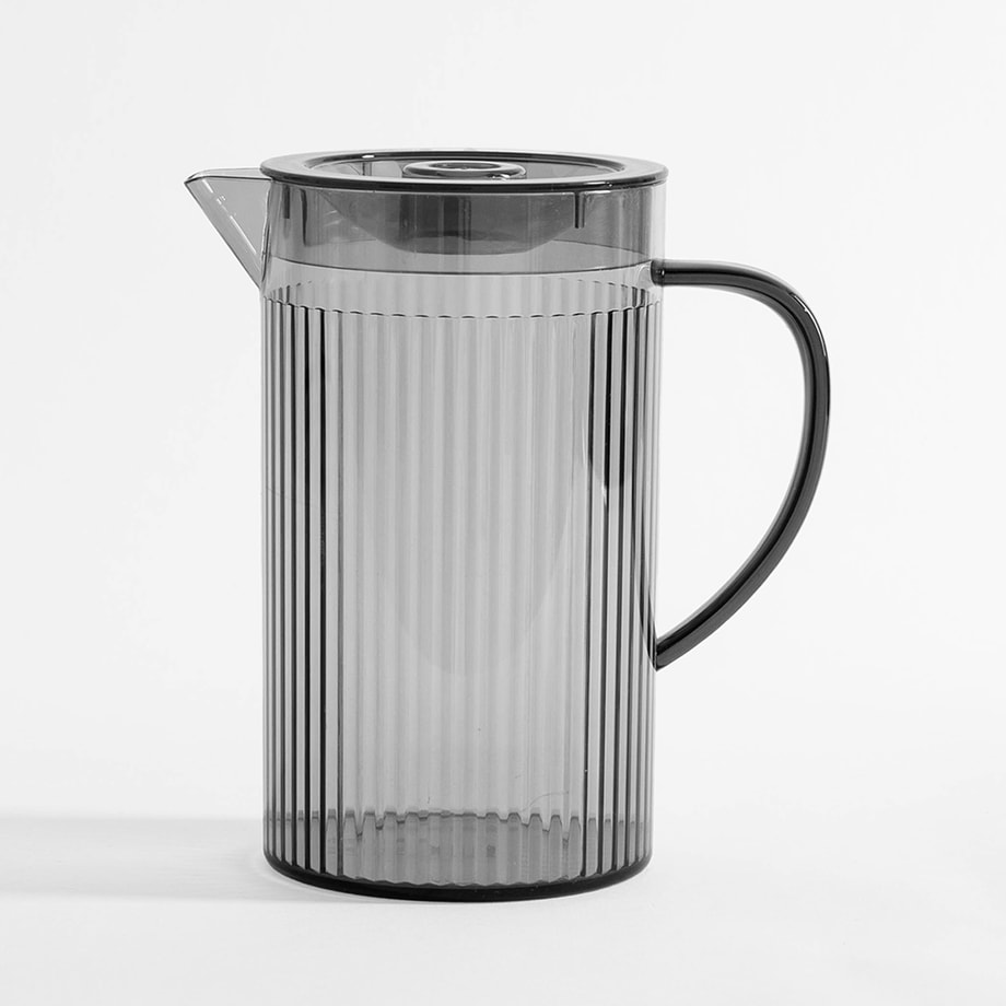 Dzbanek plastikowy do zimnych napojów szary 1,5 l - 1