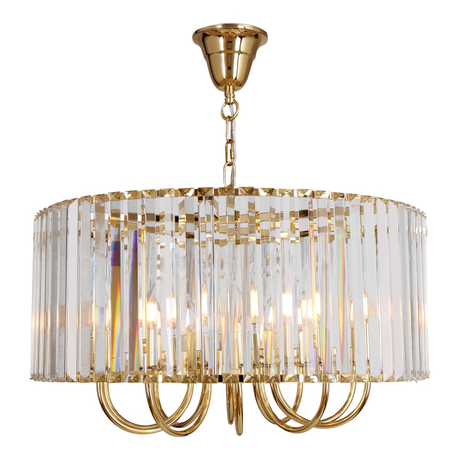 Lampa wisząca glamour złota PARIS 60 cm - 1