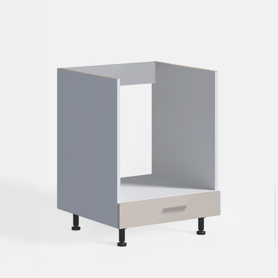 Szafka dolna stojąca pod piekarnik 60 cm kaszmir - 1