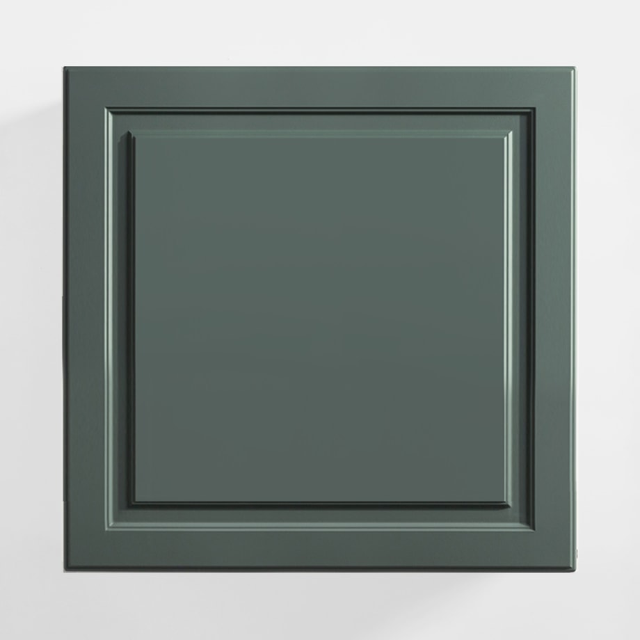 Front wykonany z płyty MDF - o grubości 1,8 cm, wykończony folią PVC.