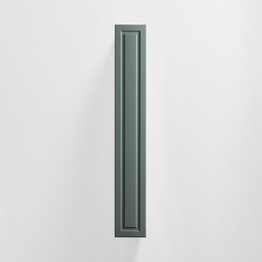 Front wykonany z płyty MDF - o grubości 1,8 cm, wykończony folią PVC.