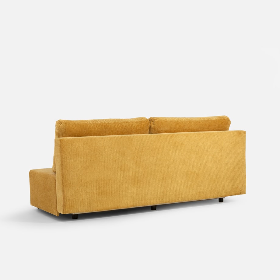 Sofa 3-osobowa rozkładana NEW STAR 2 musztardowa - 7