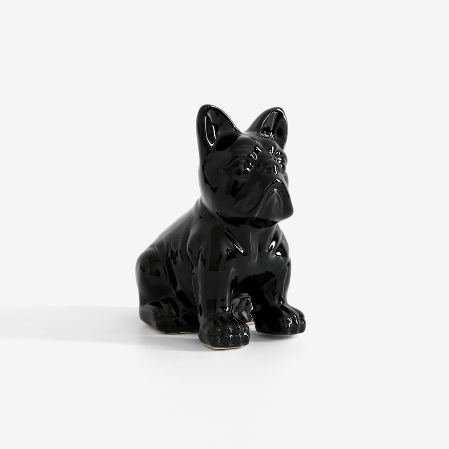 Figurka czarna PIES 18 cm - 1