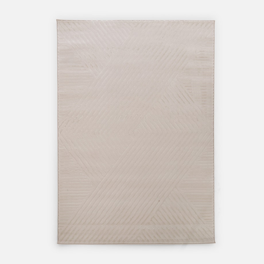 Dywan geometryczny kremowy SAHARA 200x290 cm - 1