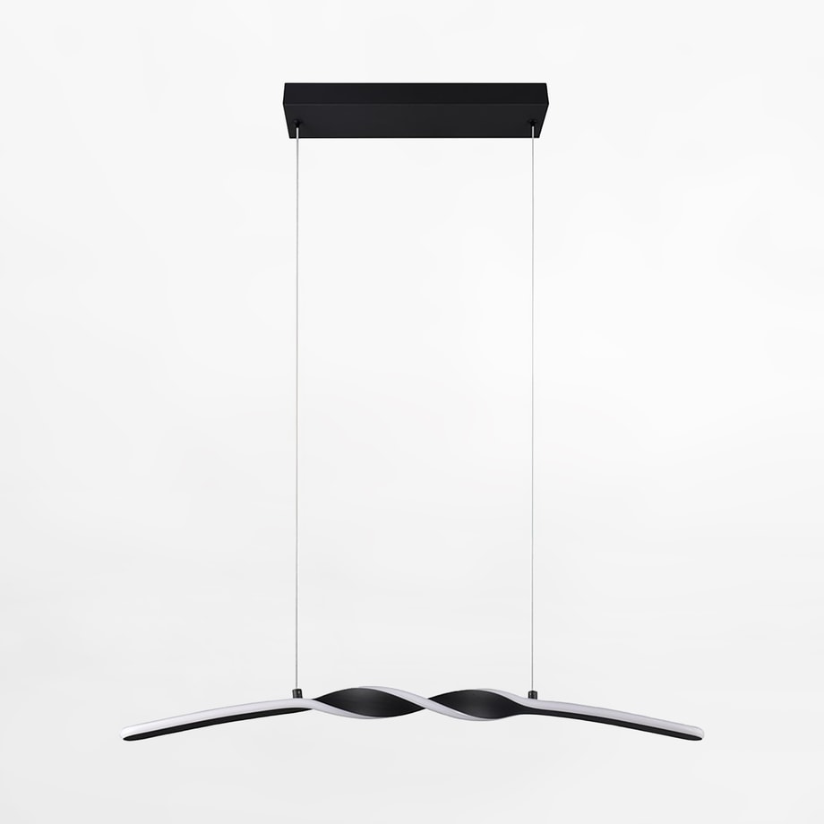 Lampa wisząca LED czarna GINKO - 1