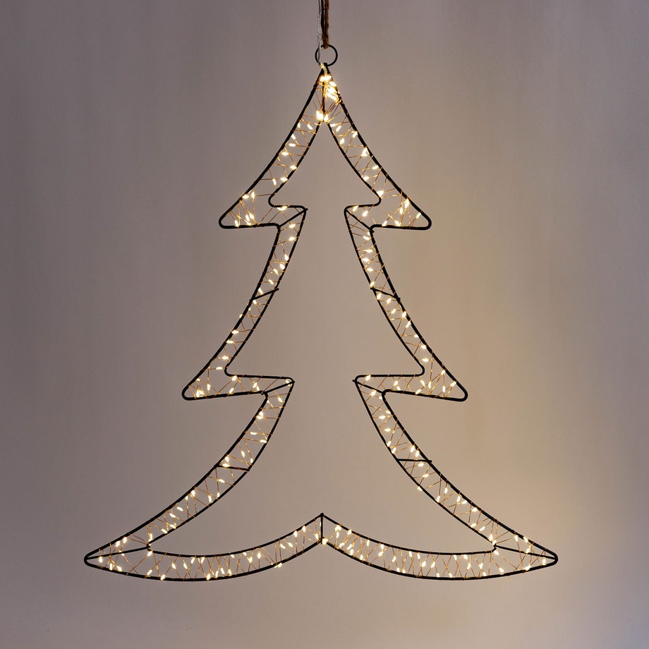 Dekoracja świąteczna zawieszka LED 62 cm MIX - 1