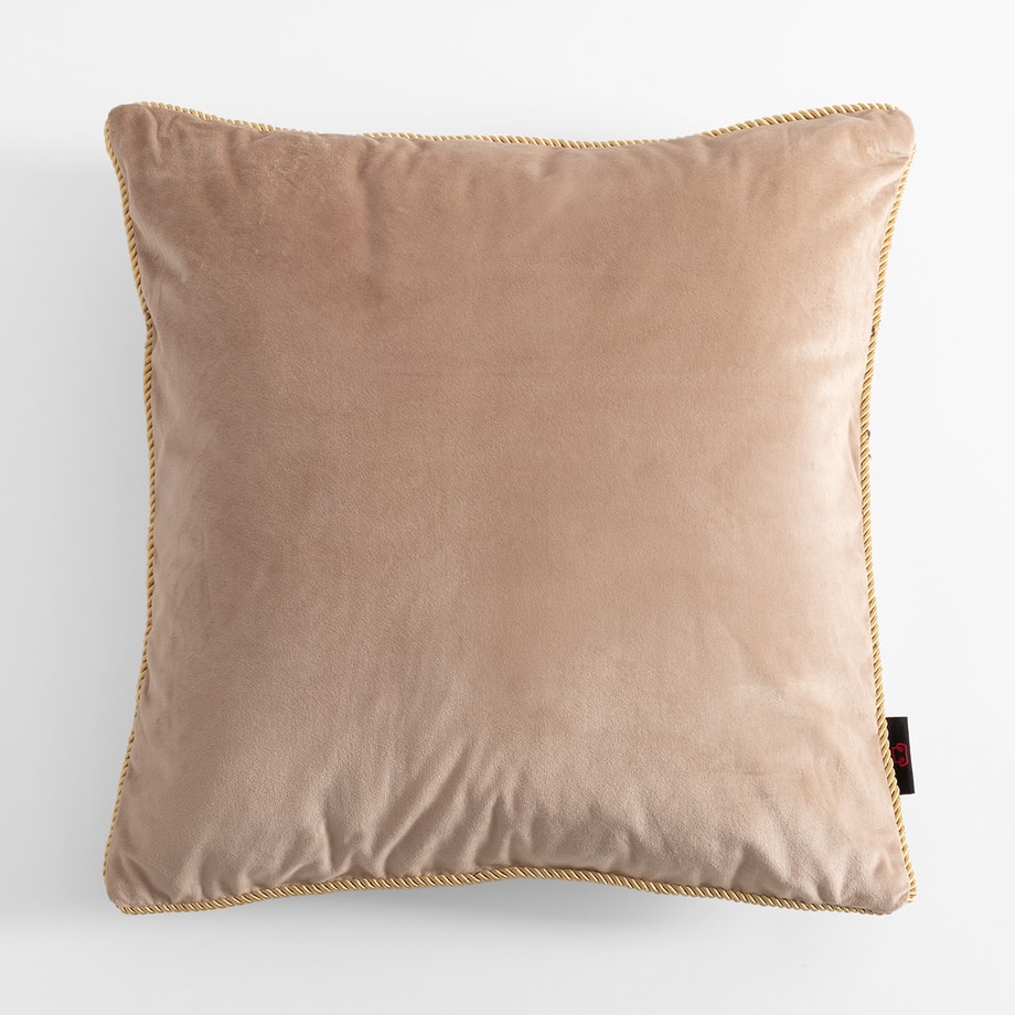 Poszewka welurowa karmel LILLE 60x60 cm - 1