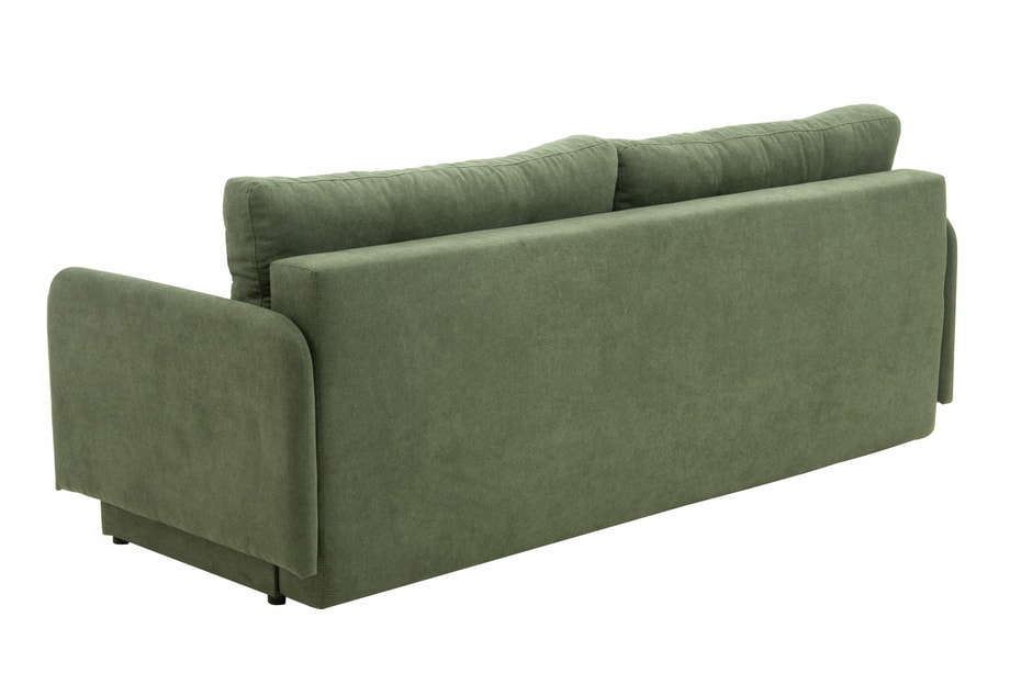 Sofa rozkładana 3-osobowa zielona TAMPA - 5
