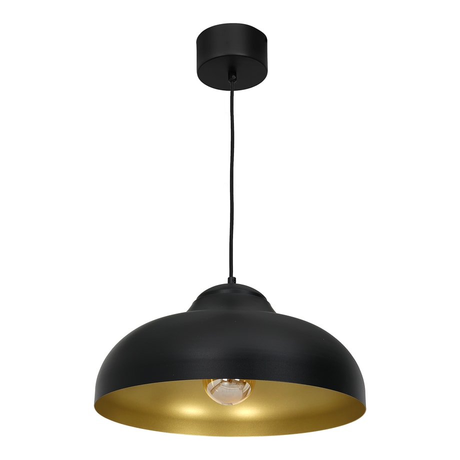 Lampa wisząca czarno-złota BASCA - 1