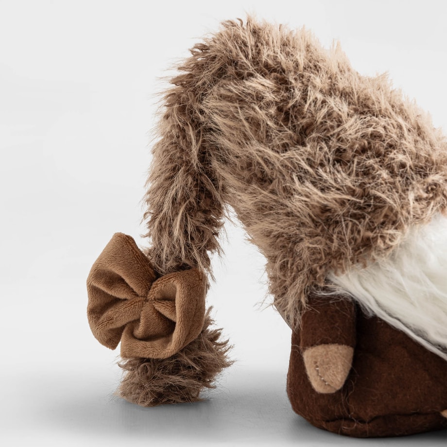 Skrzat świąteczny brązowy 20 cm - zdjęcie 3