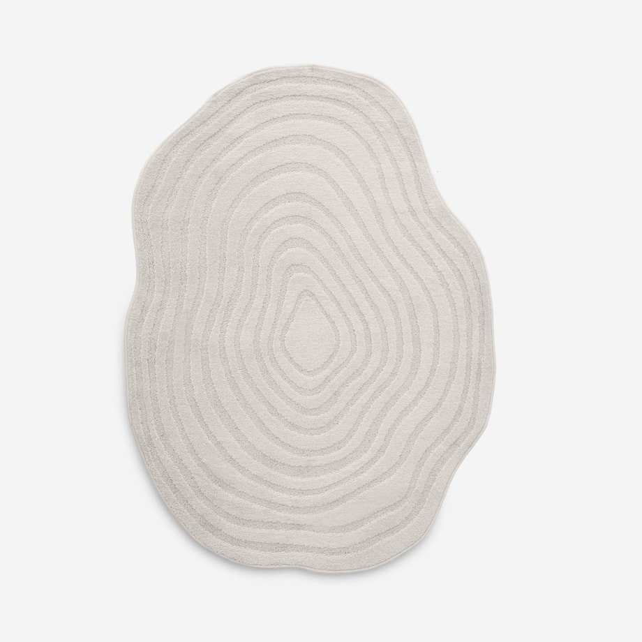Dywan kremowy SHAPE, 200x290 cm - 1