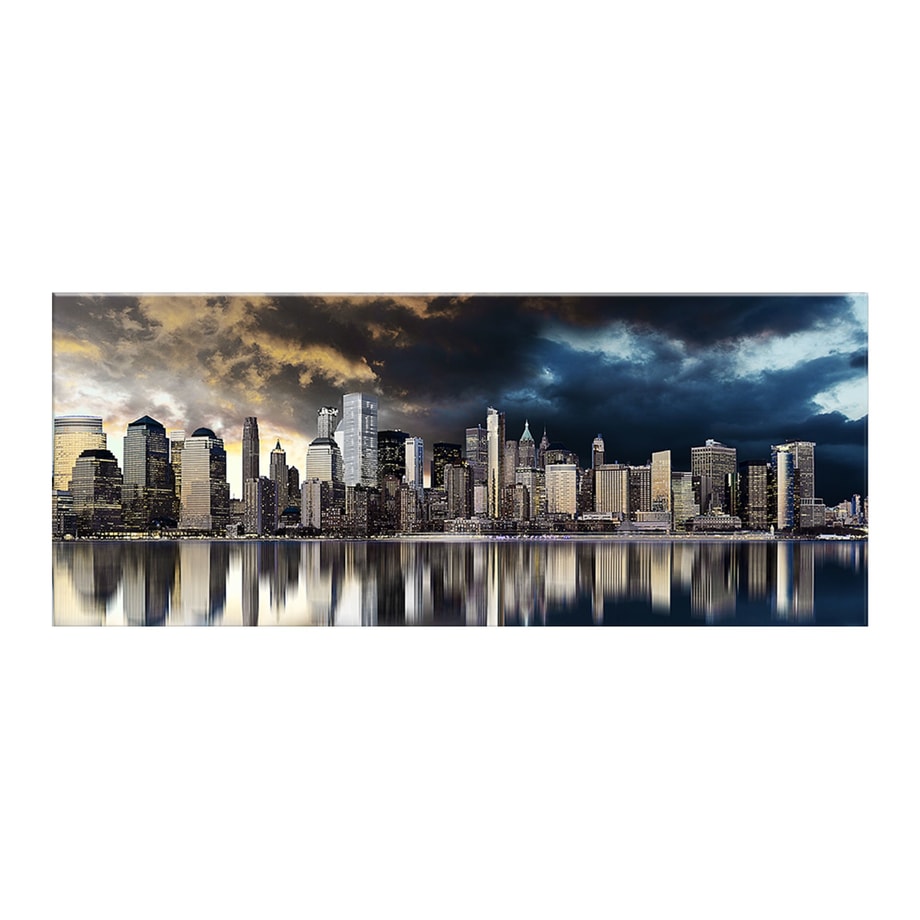 Obraz CANVAS GOLD CITY 60x150 cm - 1