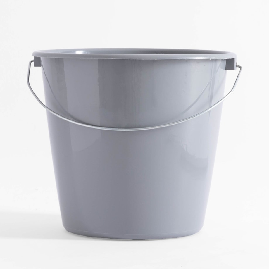 Wiadro z uchwytem szare ERIK 10 l - 1
