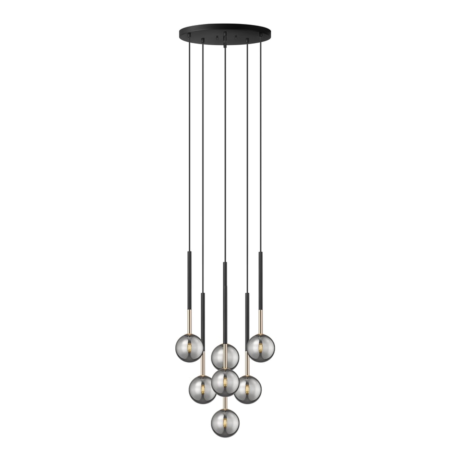 Lampa wisząca kule czarno-złota ARCTURUS 7 - 1