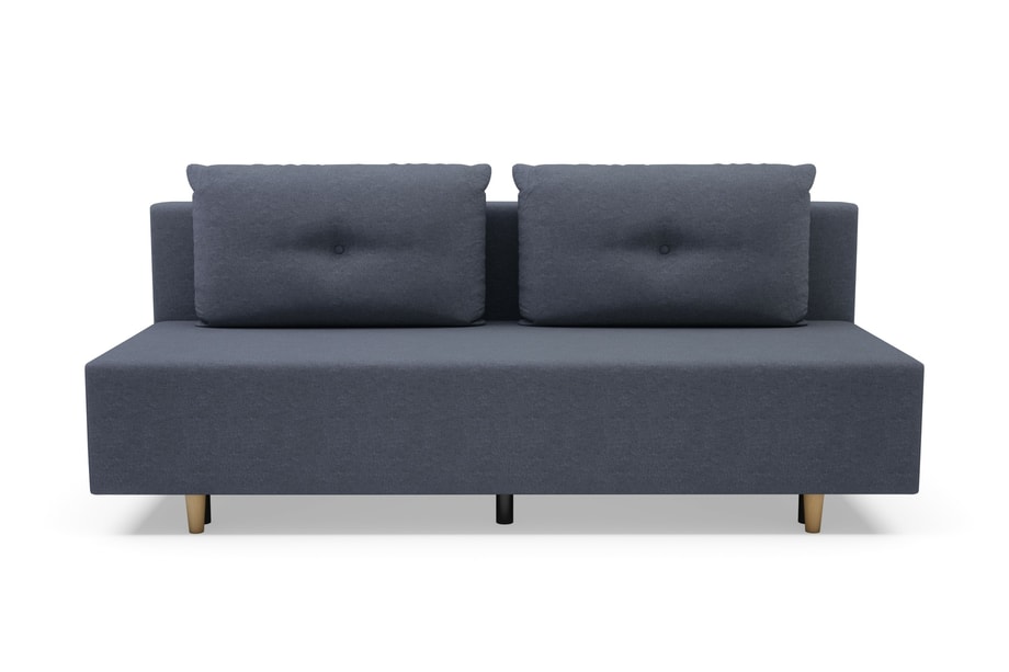 Sofa rozkładana 3-osobowa szara OTTA BIS - 1