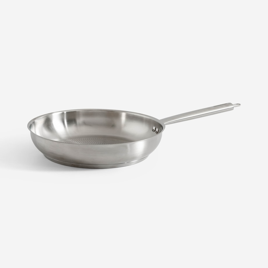 Patelnia ze stali nierdzewnej OVAL srebrna 28cm - 1