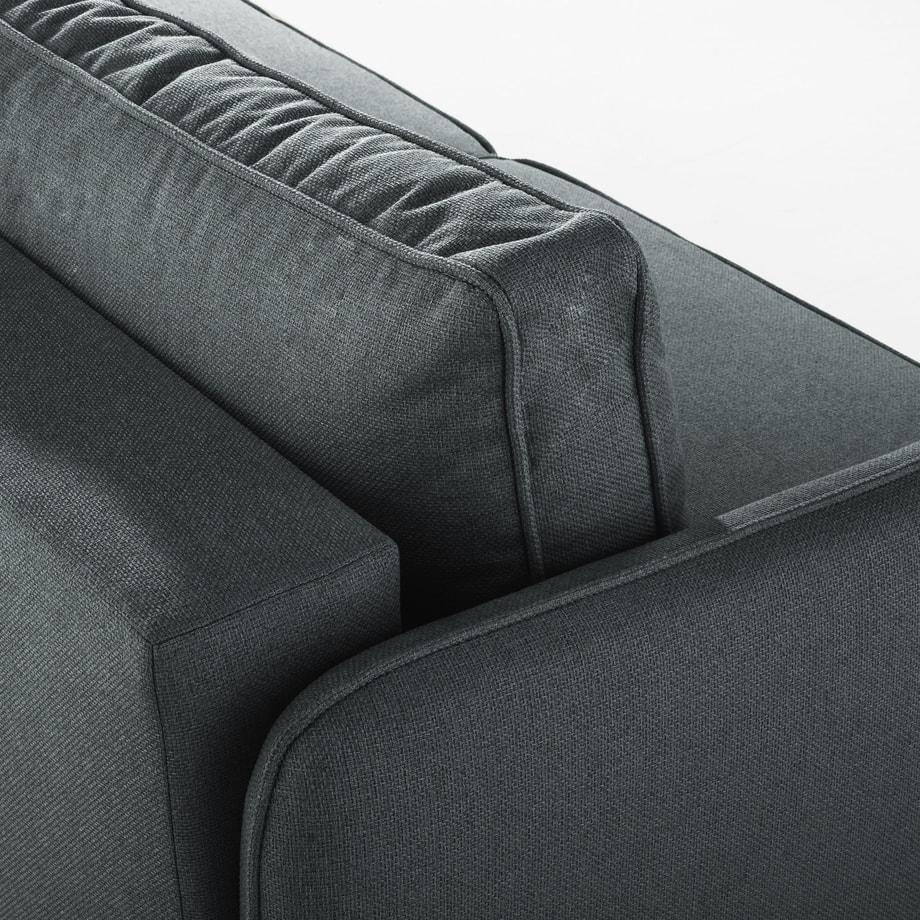Sofa 3-osobowa grafitowa BRUNO - 7