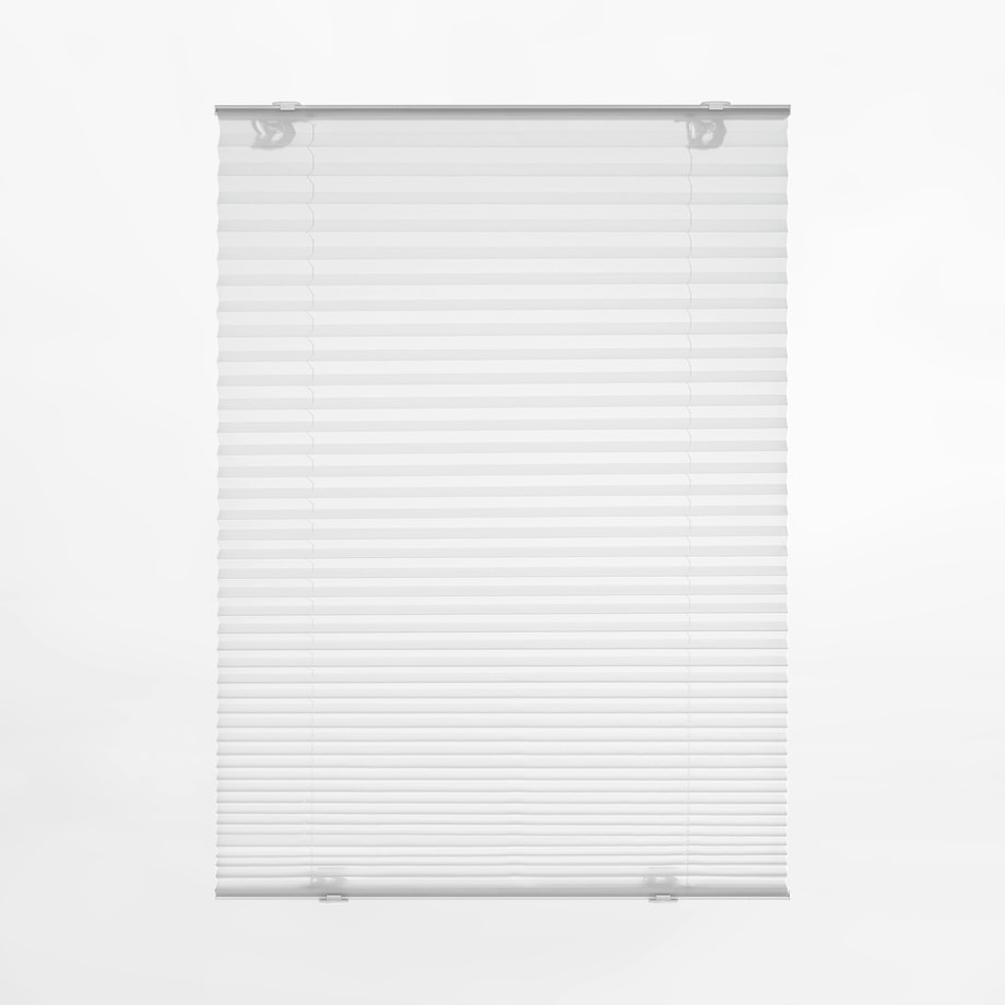 Roleta plisowana, biała 40x130 cm - 1