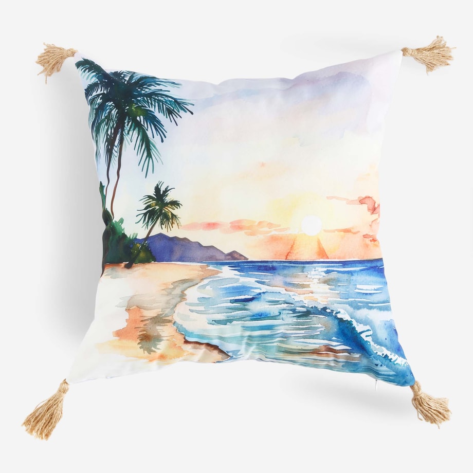 Poszewka LAGOON outdoor plaża 45x45 cm - 1