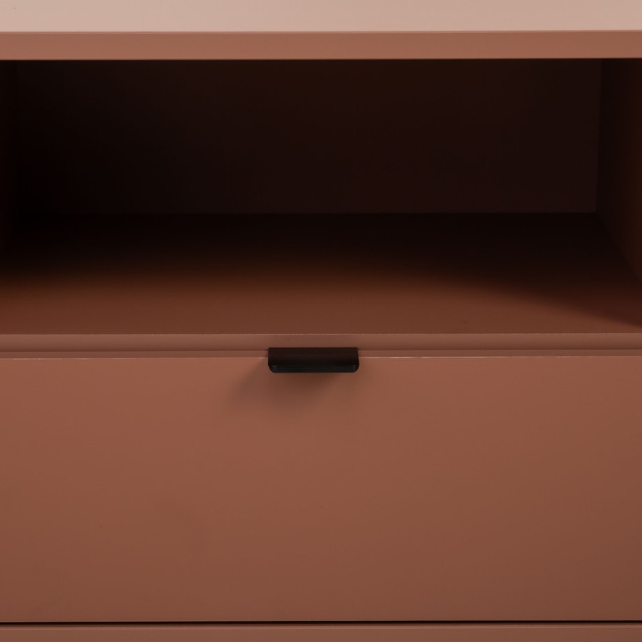 Szafka RTV GANYMEDE terracotta - 6