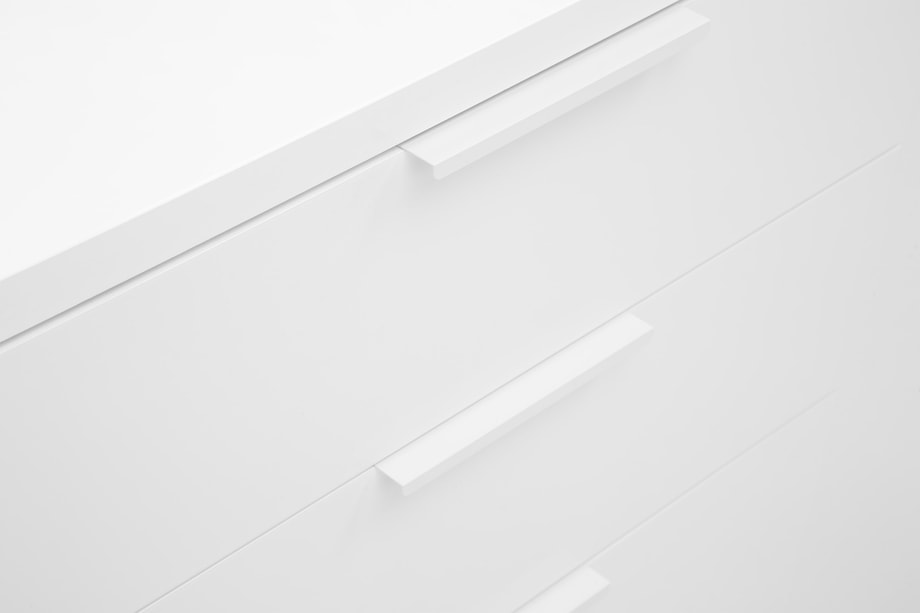 Komoda z szufladami biała MUNDI 120 cm - 4