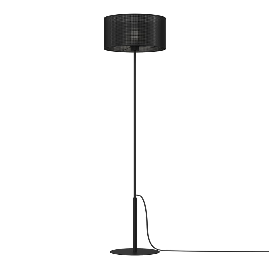 Lampa podłogowa czarna LOFT - 1