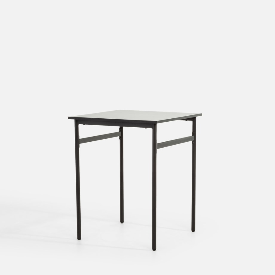 Stół czarny metalowy HAPPIANO 60 cm - 2