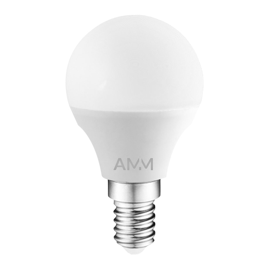Żarówka LED E14 4,9W barwa ciepła AMM-E14-G45-4,9W-WW - 1