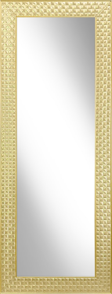 Lustro 40x130 cm w złotej ramie DIAME - 1