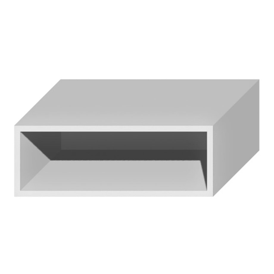 Korpus nadstawny QUBIK 60x21,5 biały - 1