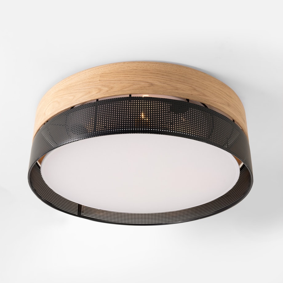Lampa sufitowa boho z abażurem NICOL - 2
