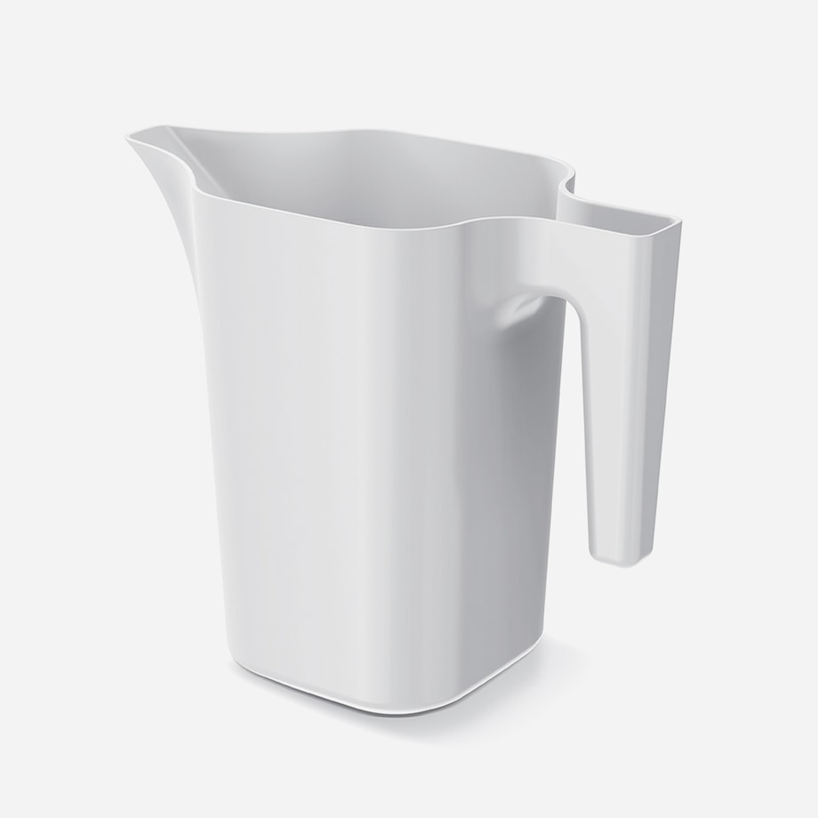 Konewka biała JUG 1,8 l - 1