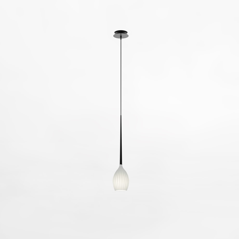 Lampa wisząca biała FIORE - 1