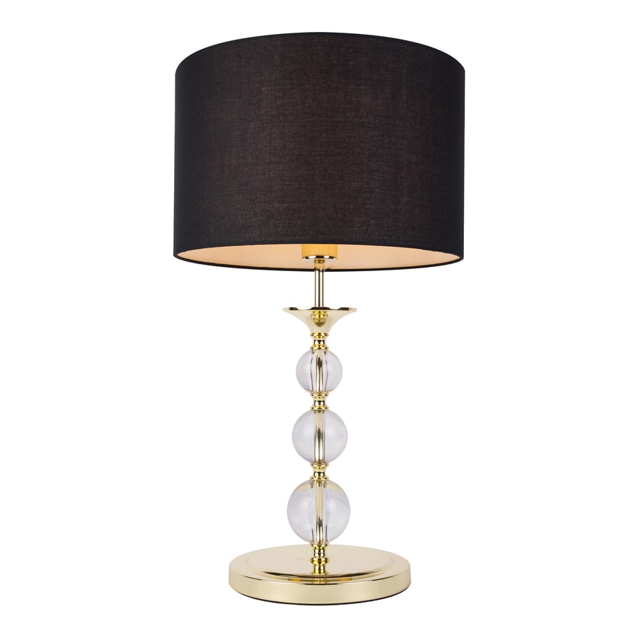 Lampa stołowa czarno-złota REA II - 1
