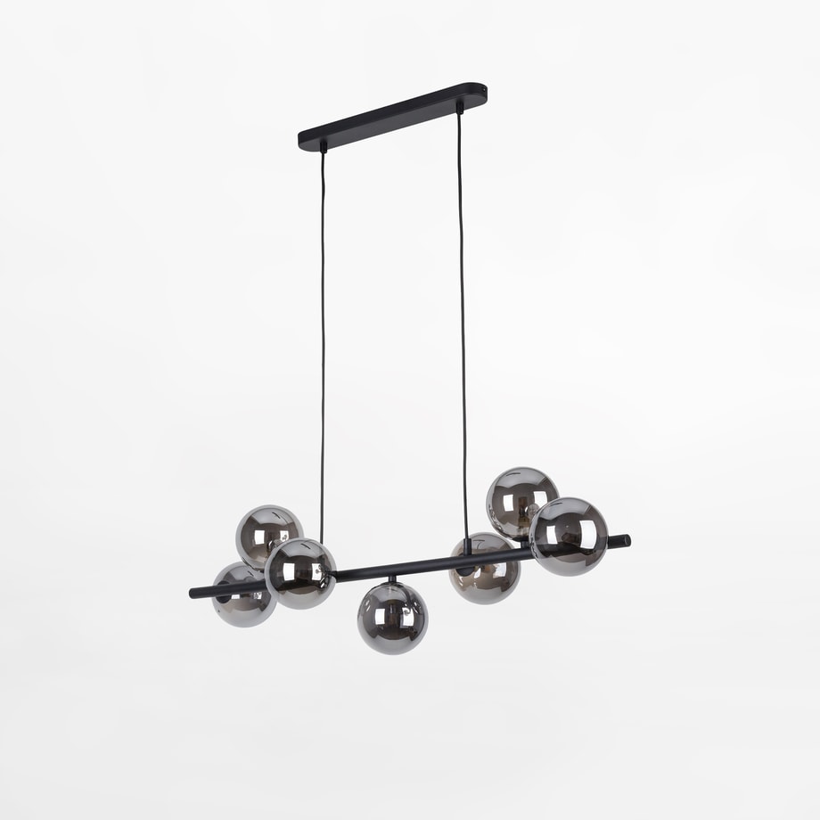 Lampa wisząca kule czarna ESTERA VII - 1