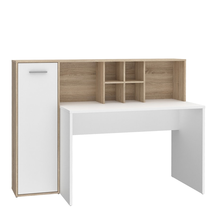 Biurko z nadstawką i regałem ERIADU - 3