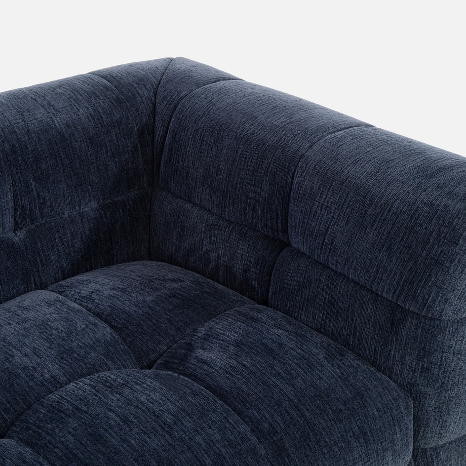 Sofa 3-osobowa granatowa VOKSEN - 9