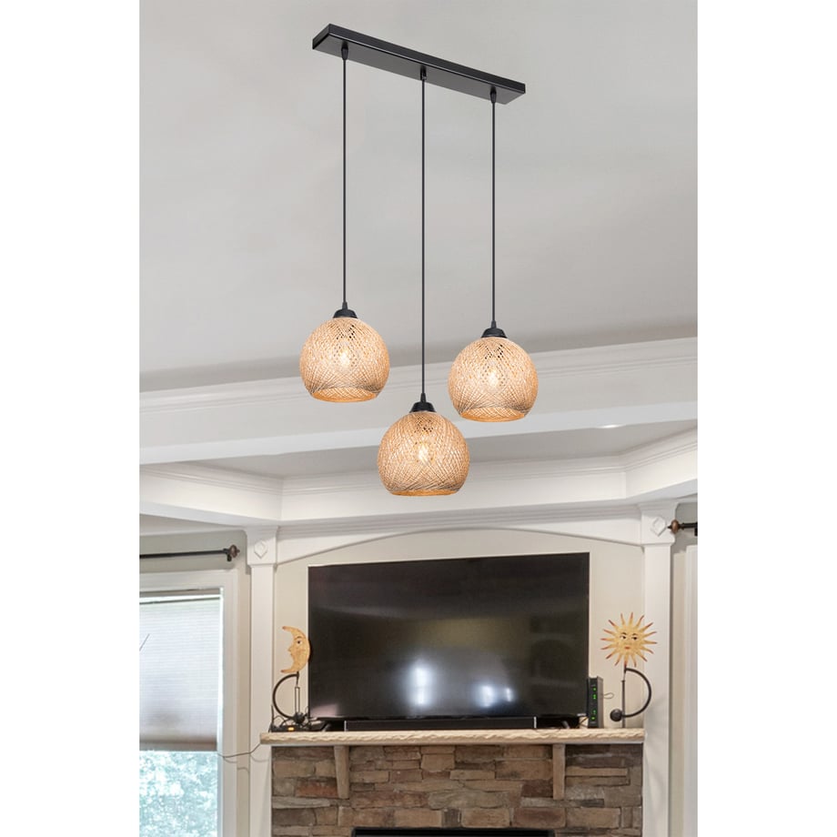 ＊yuma＊　1001 Lampa wisząca listwa YUMAK 3 - Agata